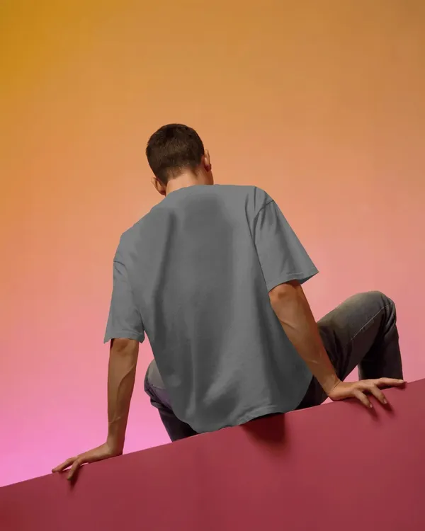Charcoal_Melange_Essential_Oversized_Tee