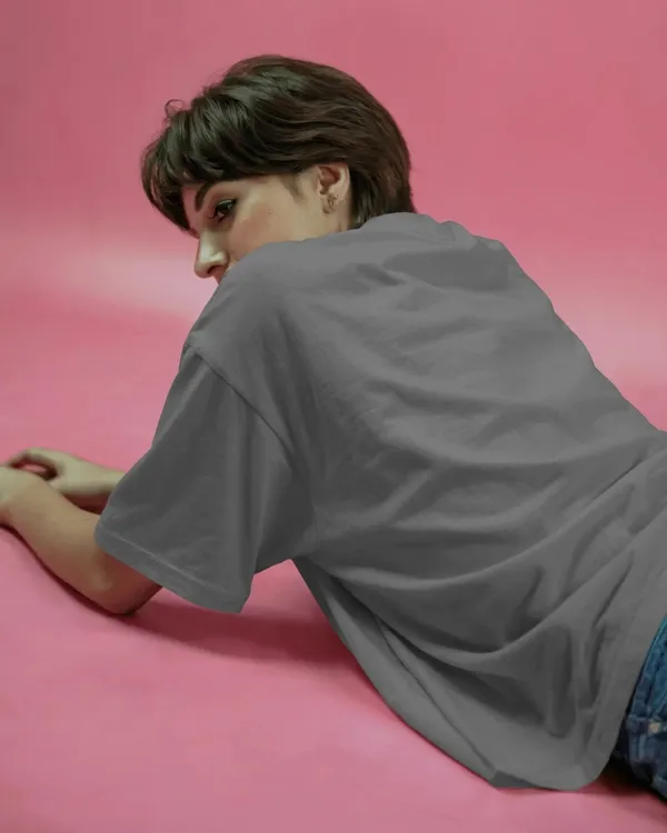 Charcoal_Melange_Essential_Oversized_Tee