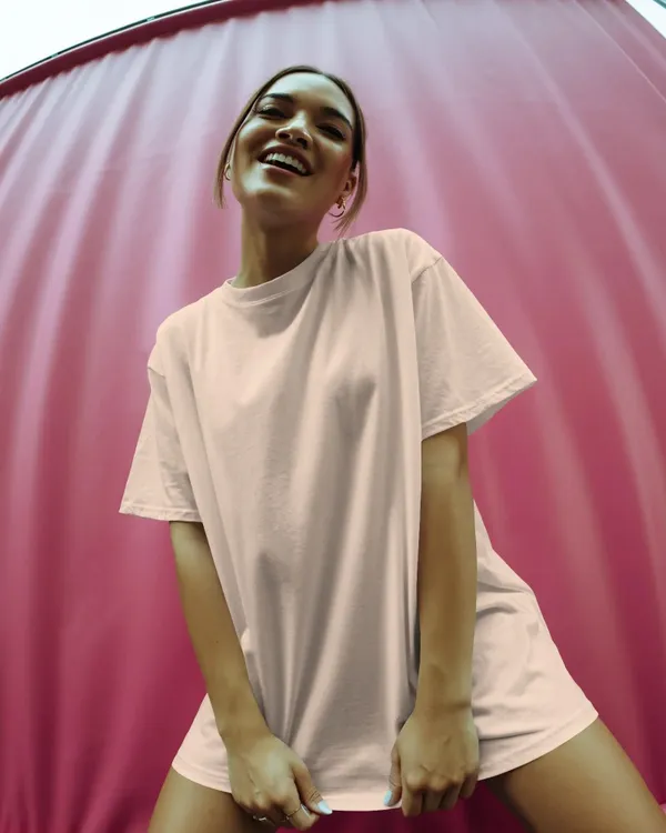 Peach_Essential_Oversized_Tee