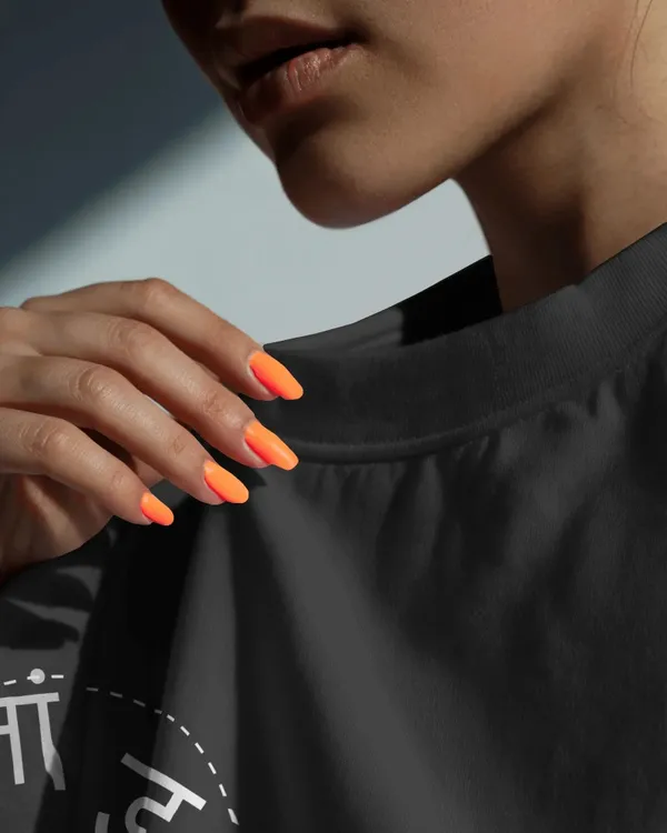 TANDAV_Black_Statement_Oversized_Tee