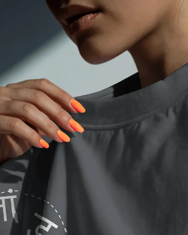TANDAV_Steel_Grey_Statement_Oversized_Tee