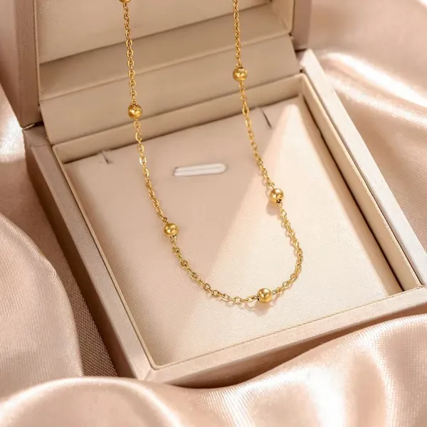 Timeless_Gold_Plated_Ball_Design_Premium_Chain_For_Women_&_Girls