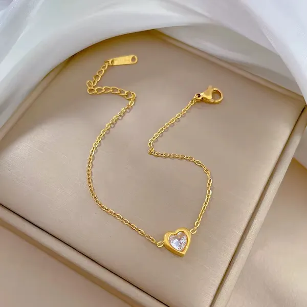 golden_heart_chain_bracelet