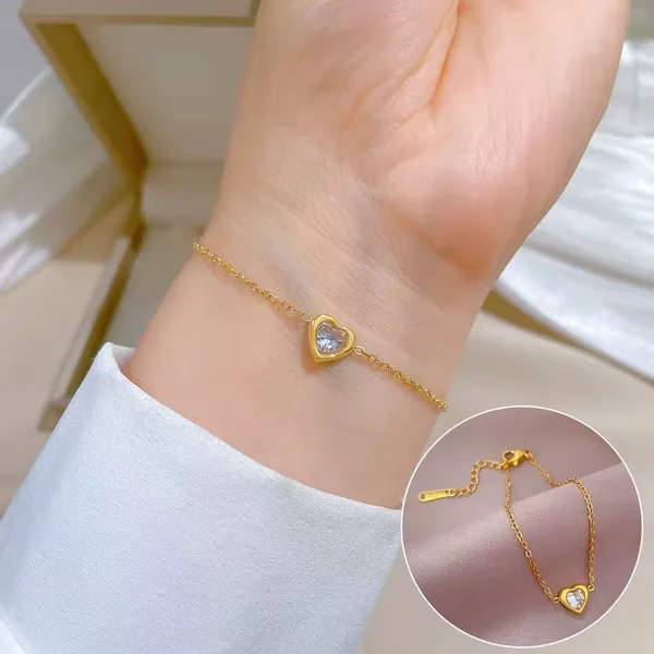 golden_heart_chain_bracelet