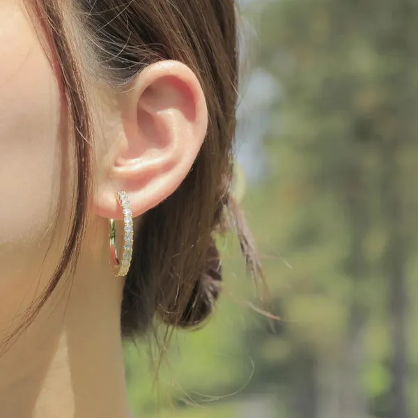 Gold_Ring_Circle_Zircon_Hoop_Earring