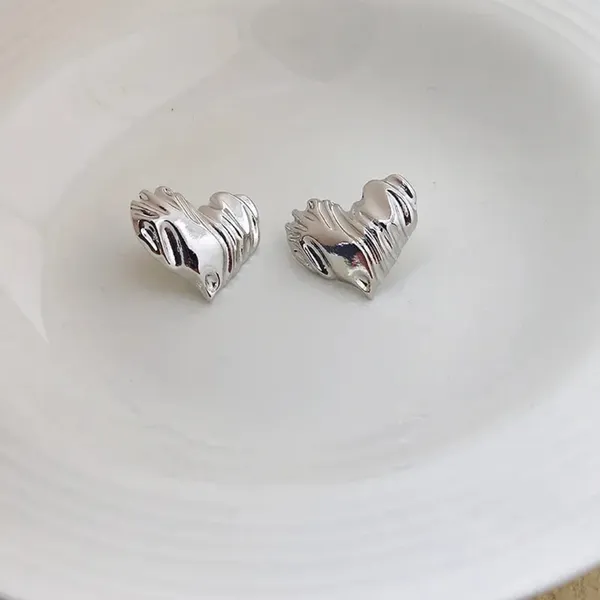 Silver_Plated_Fancy_Heart_Shape_Stud_Earrings