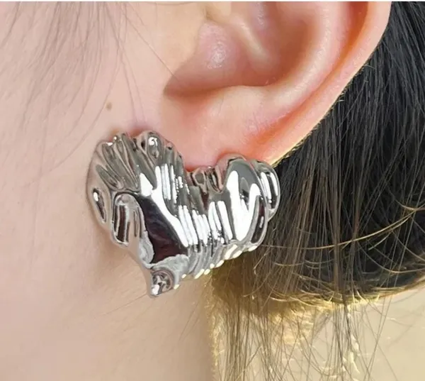 Silver_Plated_Fancy_Heart_Shape_Stud_Earrings