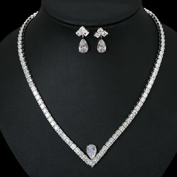 Drop_Tennis_Stone_Embedded_Premium_Necklace_With_Matching_Studs_For_Women_&_Girls