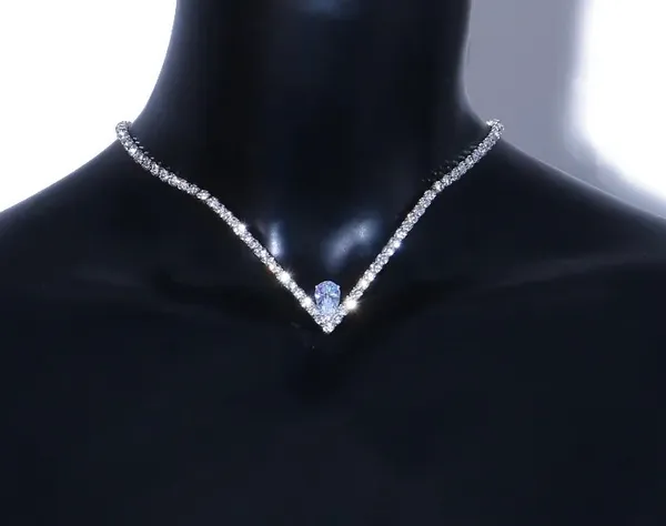 Drop_Tennis_Stone_Embedded_Premium_Necklace_With_Matching_Studs_For_Women_&_Girls