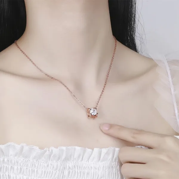 Rose_Gold_Plated_Stone_Embedded_Premium_Pendant_With_Chain_For_Women_&_Girls