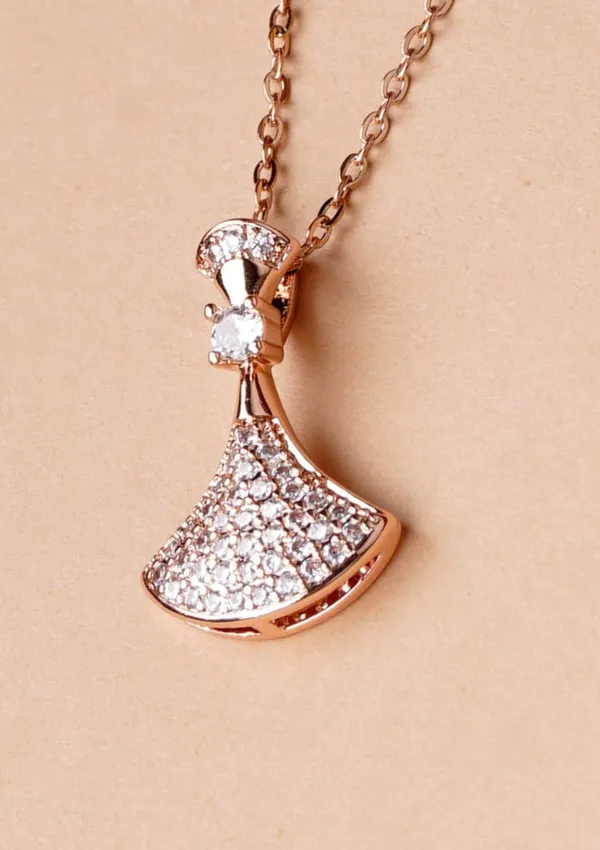 Rose_Gold_Plated_Stone_Embedded_Premium_Pendant_With_Chain_For_Women_&_Girls
