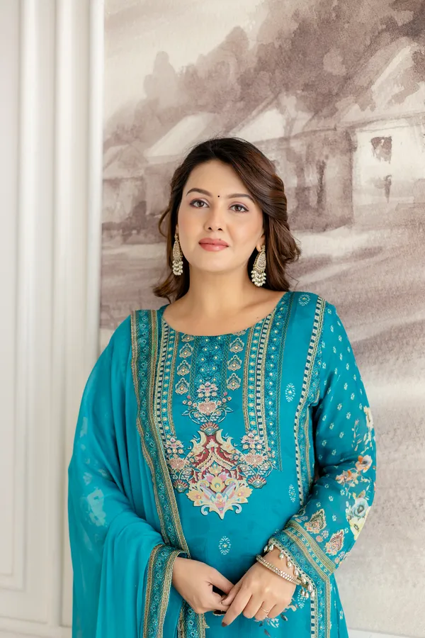 Chinon_Digital_Print_3_Piece_Kurta_Pant_Dupatta_Set