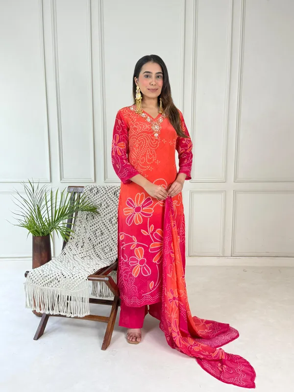 Pink_and_Orange_Natural_Crepe_Digital_Printed_Kurta_Set_For_Women