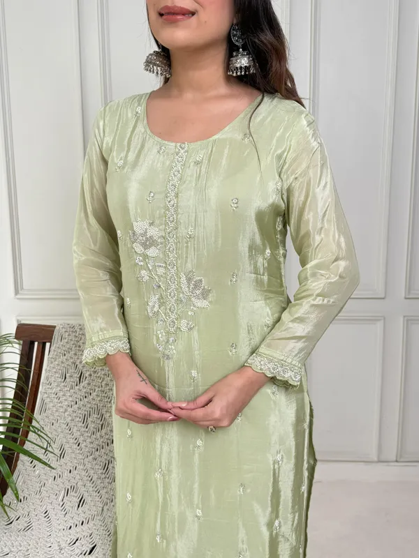 Pastel_Green_Silk_Embroidered_Kurta_Palazzo_Set_For_Women