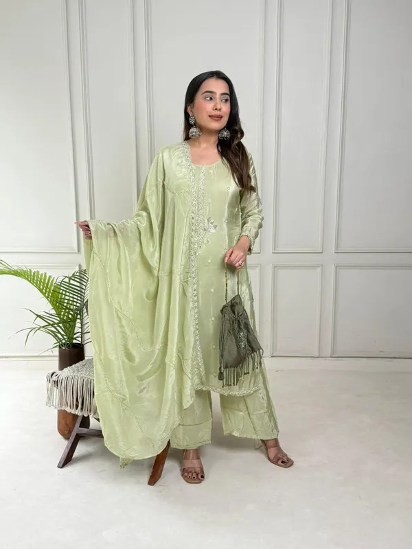 Pastel_Green_Silk_Embroidered_Kurta_Palazzo_Set_For_Women