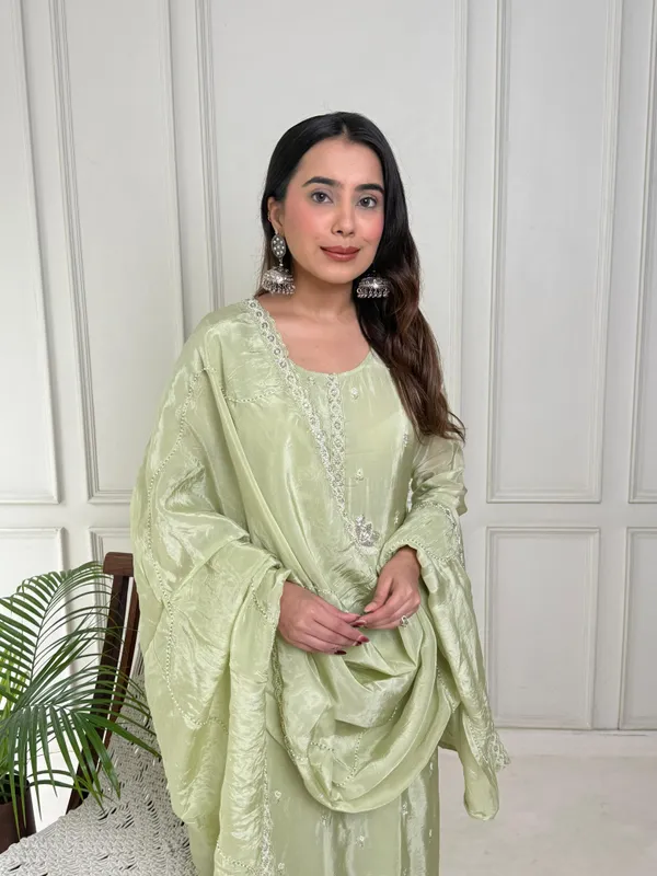 Pastel_Green_Silk_Embroidered_Kurta_Palazzo_Set_For_Women