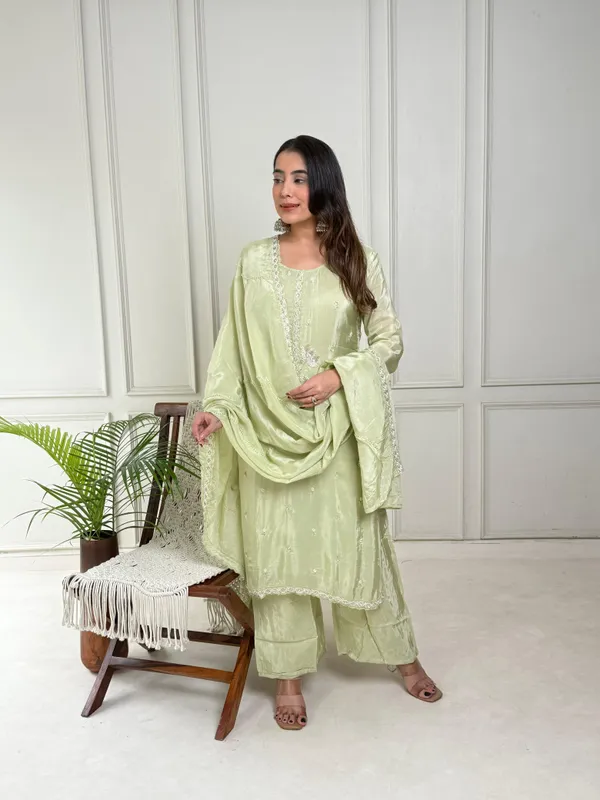 Pastel_Green_Silk_Embroidered_Kurta_Palazzo_Set_For_Women