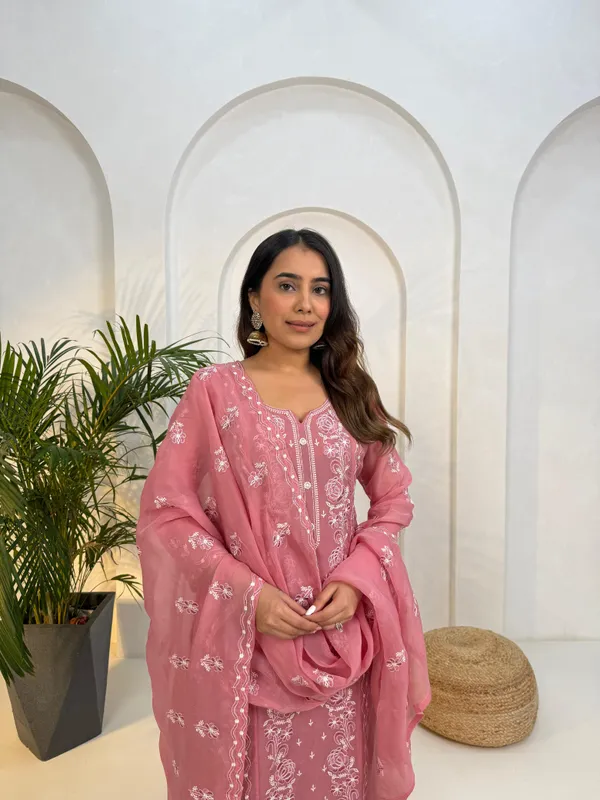 Pure_Orgenza_3_Piece_Kurta_Pant_Dupaata_Set