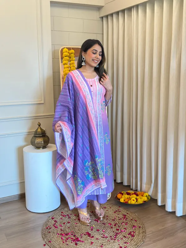 Cotton_Digital_3_Piece_Kurta_Pant_Dupaata_Set