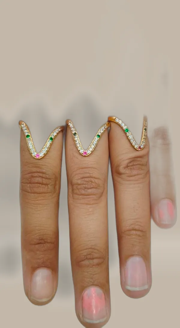 Gold_18K_Plated_Stylish_Ring_For_Women_Combo_Set