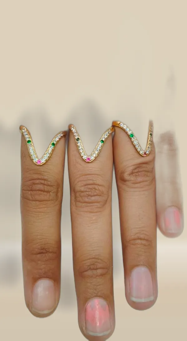 Gold_18K_Plated_Stylish_Ring_For_Women_Combo_Set