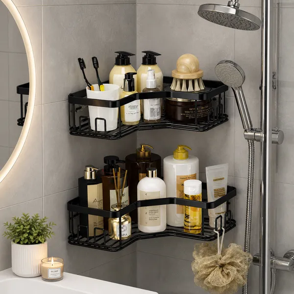 Premium_Quality_Wall_Mounted_Shelf_for_Kitchen_&_Bathroom_|_Set_of_2_Multipurpose_Storage_Rack