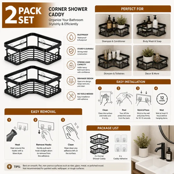 Premium_Quality_Wall_Mounted_Shelf_for_Kitchen_&_Bathroom_|_Set_of_2_Multipurpose_Storage_Rack