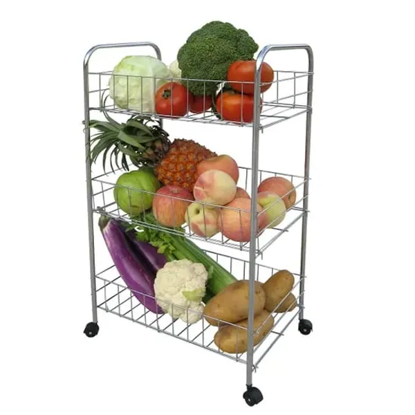 Durable_Silver_Compact_Storage_Moveable_Stand_For_Kitchen