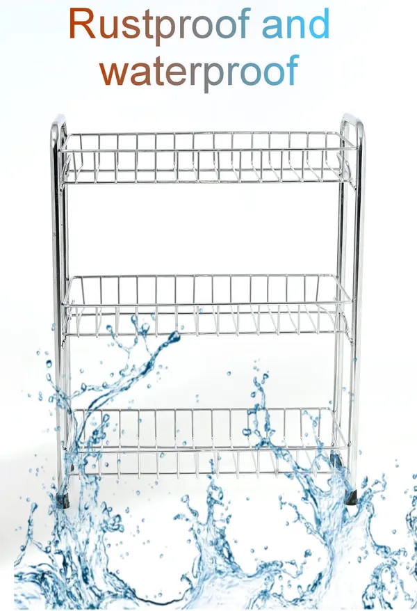 Durable_Silver_Compact_Storage_Moveable_Stand_For_Kitchen