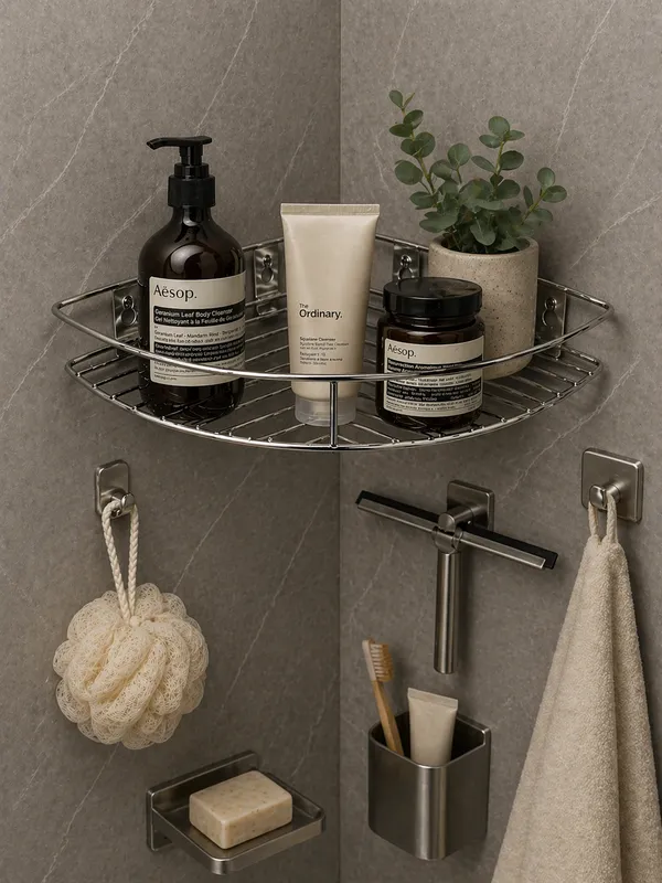 Premium_Stainless_Steel_Corner_Shelf_–_Wall_Mounted_Bathroom_&_Kitchen_Organizer_Rack