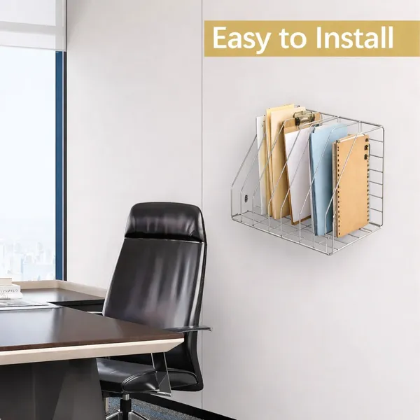 Premium_Stainless_Steel_File_,_Folder_rack|_Desk_Organizer_