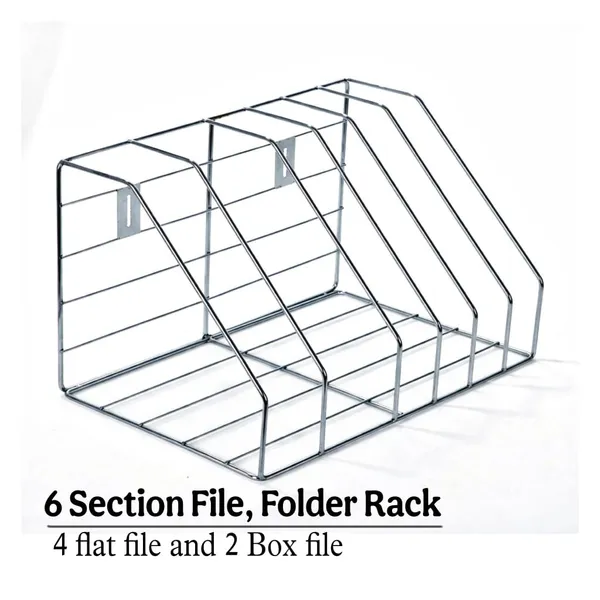 Premium_Stainless_Steel_File_,_Folder_rack|_Desk_Organizer_