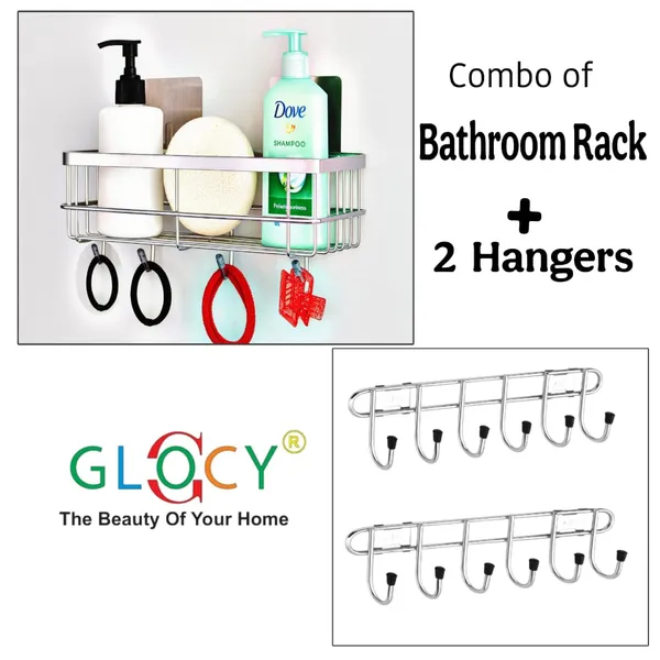 Premium_Steel_1_Bathroom_Rack_with_2_Hangers_|_Rust_Resistant_Wall_Mounted_Shelf_for_Bathroom_&_Kitchen