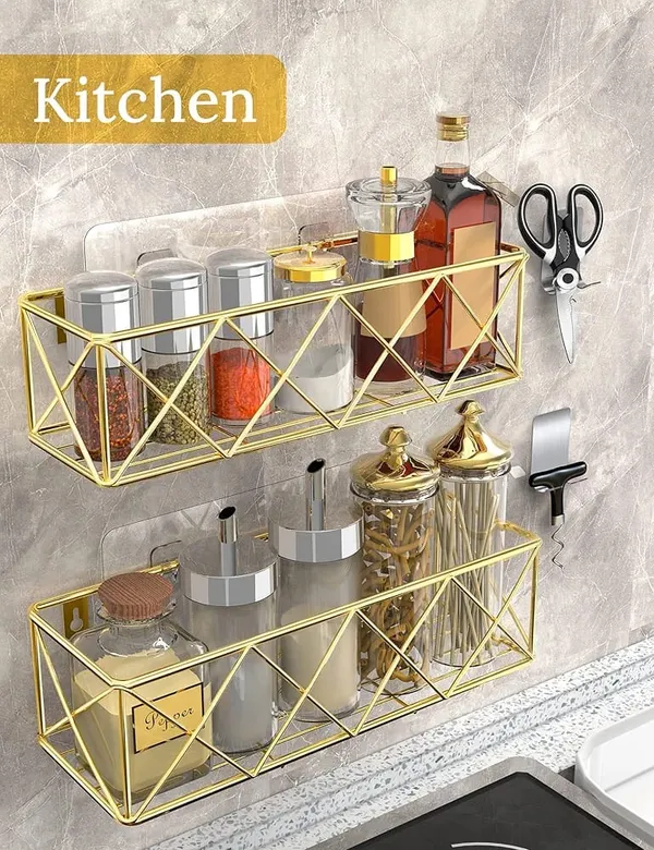 Golden_Premium_Steel_Bathroom_Shower_Caddy||_Bathroom_Organizer_||_Cosmetic_Organizer_For_Home
