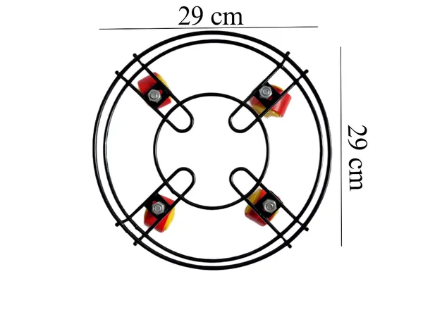 Pack_Of_2_Red_&_Black_Premium_Steel_Lpg_Gas_Stand_With_Movable_Wheels|_Cylinder_Stand