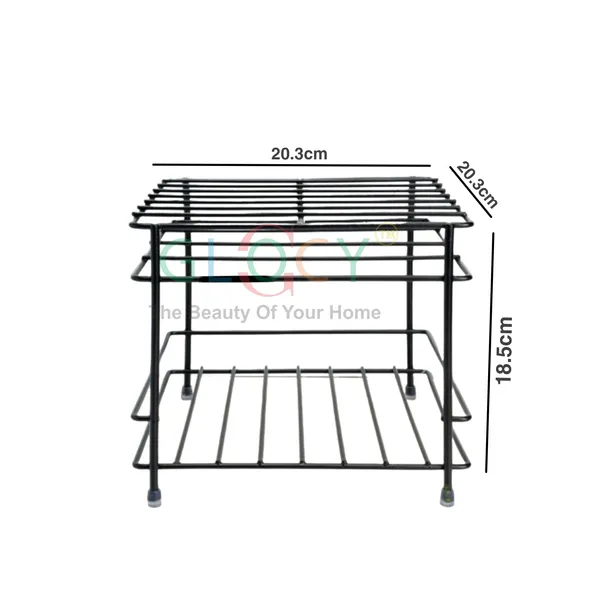 Black_Premium_Steel_Matka_Stand|Water_Matka_Kitchen_Rack