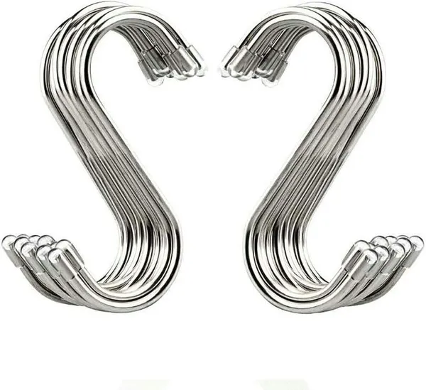 Silver_Premium_Steel_S_Hanging_Hooks||_Kitchen_Utensils_Hooks||_Bathroom_Organizer_HooksPack_of_20