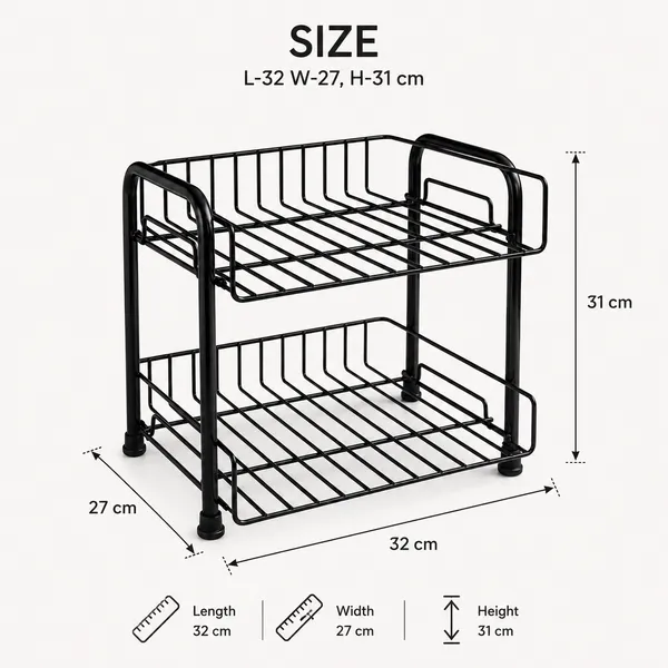 Black_Premium__Quality_2_Layer_Containers__Rack_|_Multipurpose_Home_Organizer