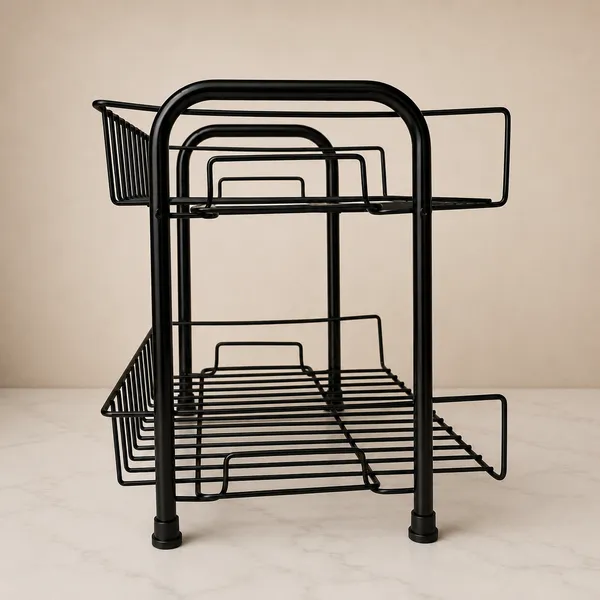 Black_Premium__Quality_2_Layer_Containers__Rack_|_Multipurpose_Home_Organizer