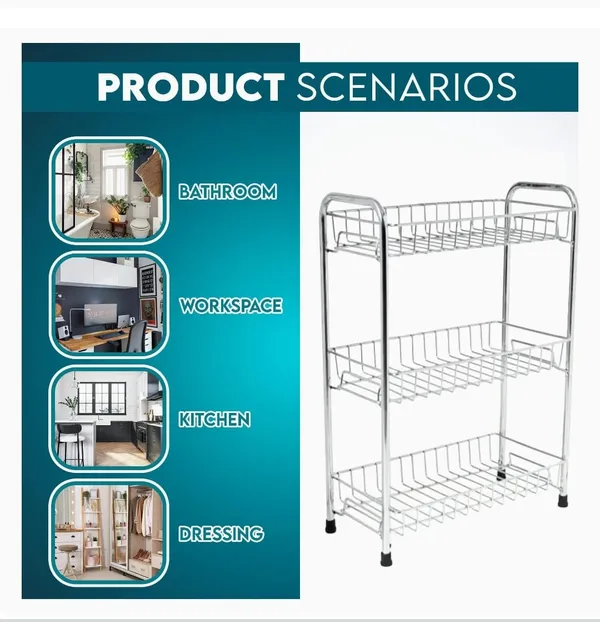 Rack_||_Storage_Rack_||_Rack_For_Kitchen_||_Kitchen_Organizer_||_Adjustable_Kitchen_Shelf_||#rack
