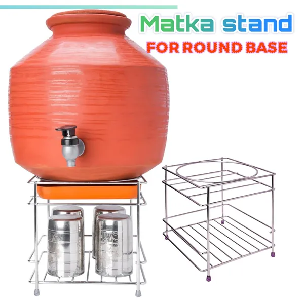 Durable_Silver_Premium_Steel_Matka_Stand_For_Kitchen