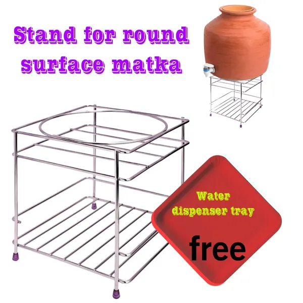 Durable_Silver_Premium_Steel_Matka_Stand_For_Kitchen