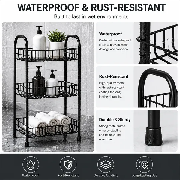 3-Tier_Kitchen_Rack_Organizer_|Foldable_Space-Saving_Storage_Rack