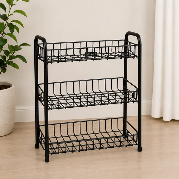 3-Tier_Kitchen_Rack_Organizer_|Foldable_Space-Saving_Storage_Rack
