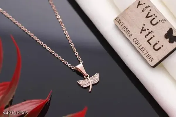Fly_Shape_18_K_Gold_Plated__Stone_Embedded_Stainless_Steel_Real_Gold_Finishing