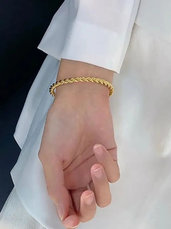 Rope_Design_18_K_Gold_Plated__Stone_Embedded_Stainless_Steel_Real_Gold_Finishing