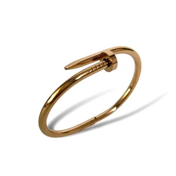 Nail_Shape_18_K_Gold_Plated__Stone_Embedded_Stainless_Steel_Real_Gold_Finishing