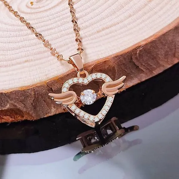 Heart_Shape_18_K_Gold_Plated__Stone_Embedded_Stainless_Steel_Real_Gold_Finishing