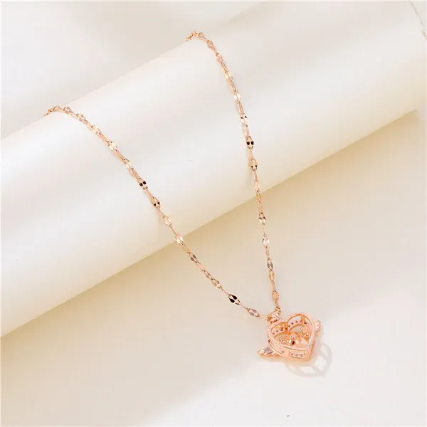 Heart_Shape_18_K_Gold_Plated__Stone_Embedded_Stainless_Steel_Real_Gold_Finishing