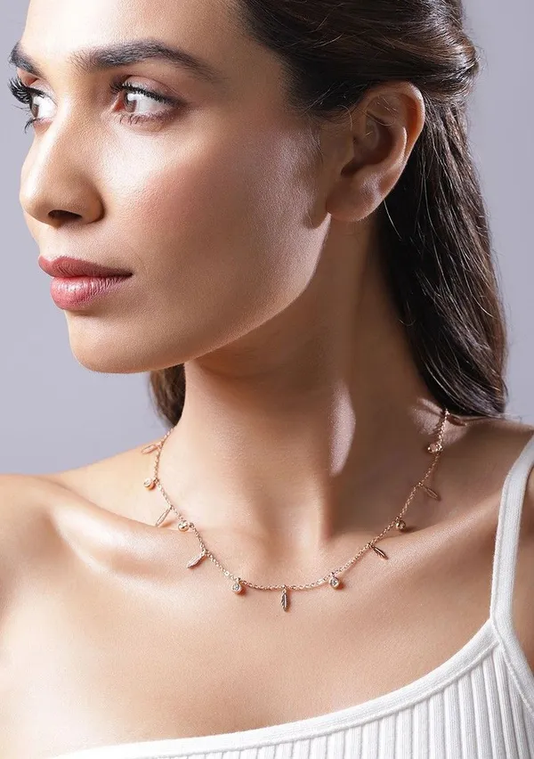 Leaf__Design_18_K_Gold_Plated__Stone_Embedded_Stainless_Steel_Real_Gold_Finishing